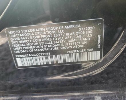 Чорний Фольксваген Пассат, об'ємом двигуна 2 л та пробігом 75 тис. км за 3500 $, фото 11 на Automoto.ua