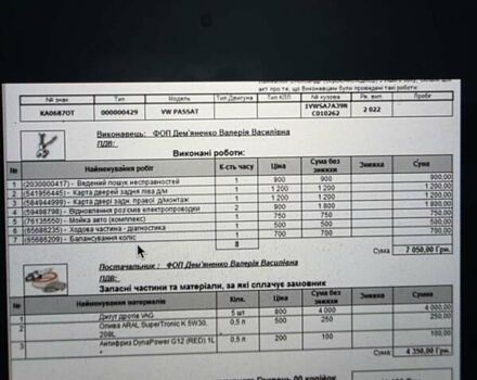 Черный Фольксваген Пассат, объемом двигателя 1.98 л и пробегом 158 тыс. км за 18200 $, фото 12 на Automoto.ua