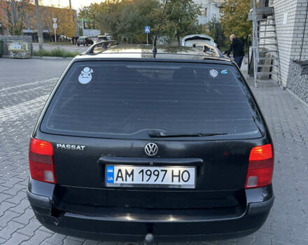 Черный Фольксваген Пассат, объемом двигателя 1.9 л и пробегом 375 тыс. км за 4550 $, фото 4 на Automoto.ua