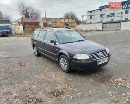 Черный Фольксваген Пассат, объемом двигателя 1.6 л и пробегом 310 тыс. км за 4400 $, фото 1 на Automoto.ua