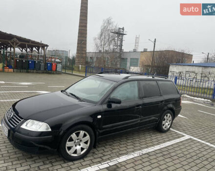 Черный Фольксваген Пассат, объемом двигателя 2 л и пробегом 367 тыс. км за 4000 $, фото 1 на Automoto.ua