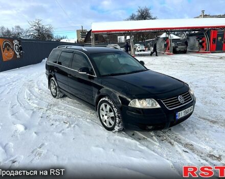 Черный Фольксваген Пассат, объемом двигателя 1.9 л и пробегом 223 тыс. км за 4500 $, фото 1 на Automoto.ua