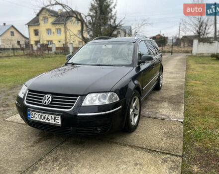 Черный Фольксваген Пассат, объемом двигателя 1.9 л и пробегом 341 тыс. км за 3500 $, фото 1 на Automoto.ua