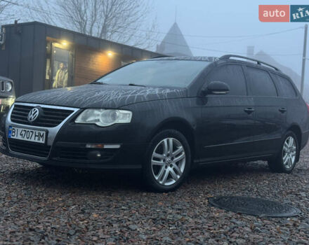 Черный Фольксваген Пассат, объемом двигателя 2 л и пробегом 317 тыс. км за 5450 $, фото 3 на Automoto.ua