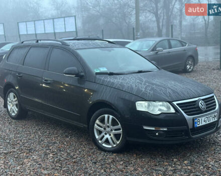 Черный Фольксваген Пассат, объемом двигателя 2 л и пробегом 317 тыс. км за 5450 $, фото 4 на Automoto.ua