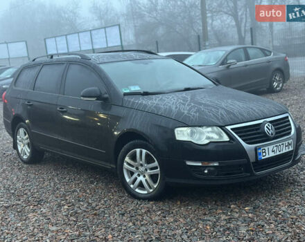 Черный Фольксваген Пассат, объемом двигателя 2 л и пробегом 317 тыс. км за 5450 $, фото 2 на Automoto.ua