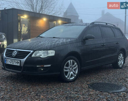 Черный Фольксваген Пассат, объемом двигателя 2 л и пробегом 317 тыс. км за 5450 $, фото 5 на Automoto.ua