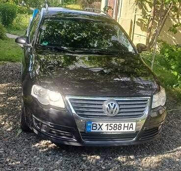 Черный Фольксваген Пассат, объемом двигателя 1.98 л и пробегом 214 тыс. км за 5800 $, фото 1 на Automoto.ua