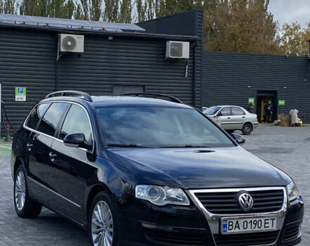 Черный Фольксваген Пассат, объемом двигателя 1.97 л и пробегом 317 тыс. км за 6450 $, фото 1 на Automoto.ua