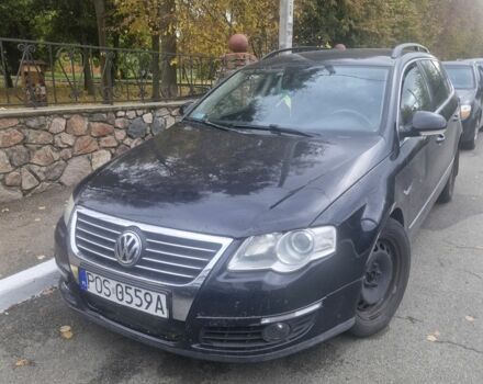 Черный Фольксваген Пассат, объемом двигателя 2 л и пробегом 321 тыс. км за 1400 $, фото 1 на Automoto.ua