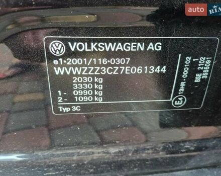 Черный Фольксваген Пассат, объемом двигателя 1.6 л и пробегом 206 тыс. км за 7000 $, фото 19 на Automoto.ua