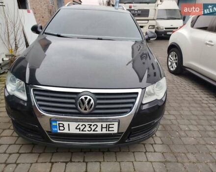 Черный Фольксваген Пассат, объемом двигателя 1.99 л и пробегом 330 тыс. км за 4650 $, фото 3 на Automoto.ua