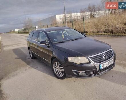 Чорний Фольксваген Пассат, об'ємом двигуна 2 л та пробігом 220 тис. км за 6450 $, фото 1 на Automoto.ua