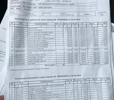 Черный Фольксваген Пассат, объемом двигателя 1.98 л и пробегом 270 тыс. км за 4599 $, фото 22 на Automoto.ua