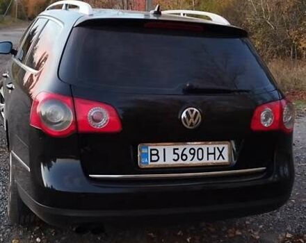 Фольксваген Пассат 2007 в Полтаве на Automoto.ua Черный Фольксваген Пассат, объемом двигателя 2 л и пробегом 341 тыс. км за 7300 $, фото 2 на Automoto.ua