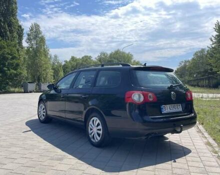 Фольксваген Пассат 2007 в Кременчуге на Automoto.ua Черный Фольксваген Пассат, объемом двигателя 1.97 л и пробегом 325 тыс. км за 5850 $, фото 2 на Automoto.ua