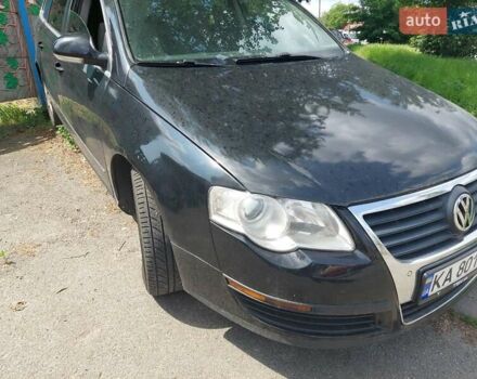 Черный Фольксваген Пассат, объемом двигателя 2 л и пробегом 280 тыс. км за 6500 $, фото 6 на Automoto.ua