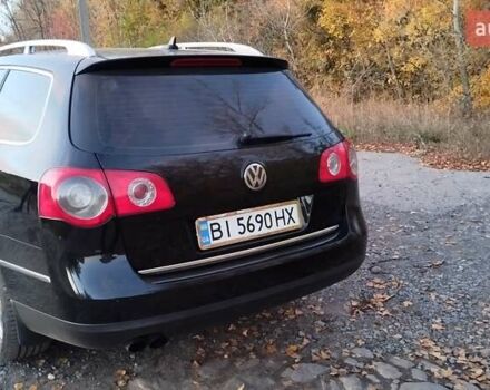 Фольксваген Пассат 2007 в Полтаве на Automoto.ua Черный Фольксваген Пассат, объемом двигателя 2 л и пробегом 341 тыс. км за 7300 $, фото 3 на Automoto.ua