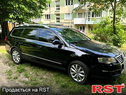 Чорний Фольксваген Пассат, об'ємом двигуна 2 л та пробігом 210 тис. км за 6500 $, фото 1 на Automoto.ua