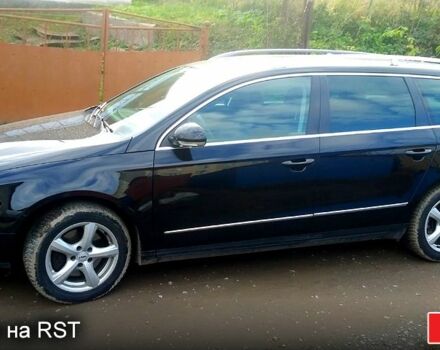 Черный Фольксваген Пассат, объемом двигателя 2 л и пробегом 302 тыс. км за 6300 $, фото 1 на Automoto.ua