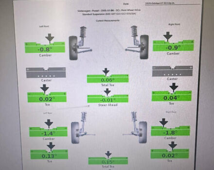 Черный Фольксваген Пассат, объемом двигателя 1.97 л и пробегом 280 тыс. км за 7400 $, фото 23 на Automoto.ua