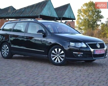 Черный Фольксваген Пассат, объемом двигателя 2 л и пробегом 245 тыс. км за 8700 $, фото 2 на Automoto.ua