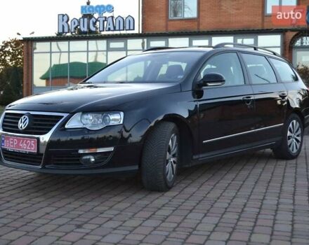 Черный Фольксваген Пассат, объемом двигателя 2 л и пробегом 245 тыс. км за 8700 $, фото 1 на Automoto.ua