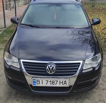 Черный Фольксваген Пассат, объемом двигателя 1.97 л и пробегом 280 тыс. км за 6700 $, фото 1 на Automoto.ua