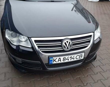 Черный Фольксваген Пассат, объемом двигателя 2 л и пробегом 218 тыс. км за 7800 $, фото 1 на Automoto.ua