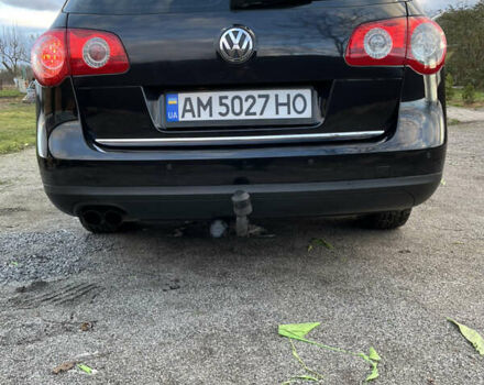 Черный Фольксваген Пассат, объемом двигателя 1.97 л и пробегом 345 тыс. км за 7400 $, фото 5 на Automoto.ua