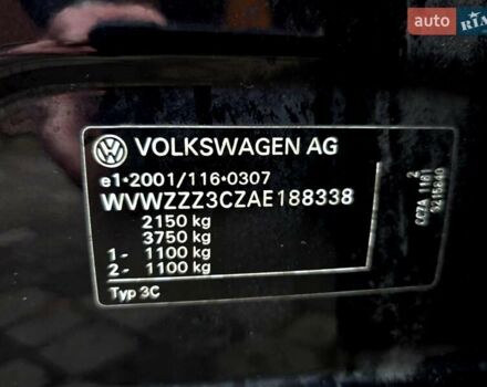 Черный Фольксваген Пассат, объемом двигателя 2 л и пробегом 225 тыс. км за 8800 $, фото 134 на Automoto.ua