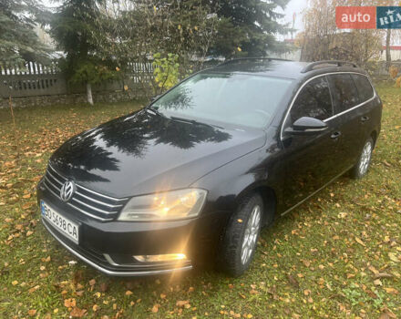Черный Фольксваген Пассат, объемом двигателя 2 л и пробегом 264 тыс. км за 9500 $, фото 1 на Automoto.ua