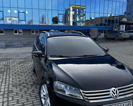 Черный Фольксваген Пассат, объемом двигателя 2 л и пробегом 315 тыс. км за 11500 $, фото 1 на Automoto.ua