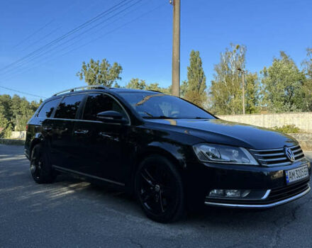 Черный Фольксваген Пассат, объемом двигателя 2 л и пробегом 315 тыс. км за 12400 $, фото 2 на Automoto.ua