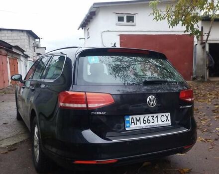 Черный Фольксваген Пассат, объемом двигателя 2 л и пробегом 346 тыс. км за 14800 $, фото 1 на Automoto.ua
