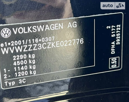 Чорний Фольксваген Пассат, об'ємом двигуна 2 л та пробігом 192 тис. км за 21382 $, фото 76 на Automoto.ua