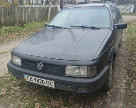 Черный Фольксваген Пассат, объемом двигателя 1.8 л и пробегом 250 тыс. км за 1400 $, фото 1 на Automoto.ua