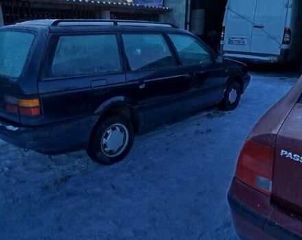 Черный Фольксваген Пассат, объемом двигателя 2 л и пробегом 350 тыс. км за 1450 $, фото 1 на Automoto.ua