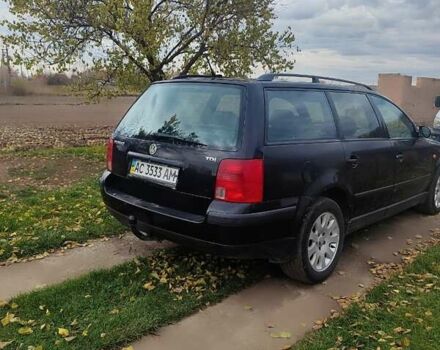 Черный Фольксваген Пассат, объемом двигателя 1.9 л и пробегом 645 тыс. км за 2800 $, фото 1 на Automoto.ua