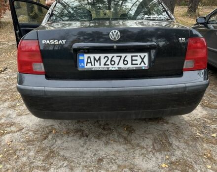 Черный Фольксваген Пассат, объемом двигателя 1.8 л и пробегом 316 тыс. км за 3800 $, фото 1 на Automoto.ua