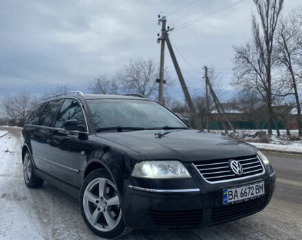 Черный Фольксваген Пассат, объемом двигателя 1.9 л и пробегом 395 тыс. км за 4499 $, фото 1 на Automoto.ua