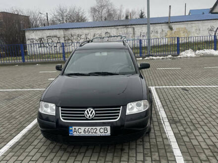 Черный Фольксваген Пассат, объемом двигателя 2 л и пробегом 367 тыс. км за 4000 $, фото 1 на Automoto.ua