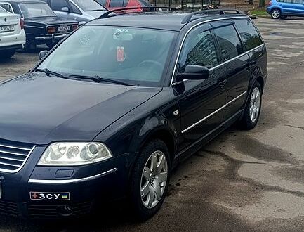 Фольксваген Пассат 2002 в Белой Церкве на Automoto.ua Черный Фольксваген Пассат, объемом двигателя 2.5 л и пробегом 322 тыс. км за 4200 $, фото 1 на Automoto.ua