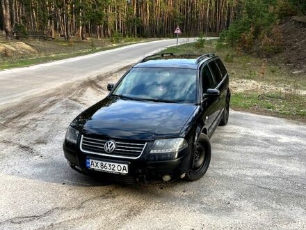 Фольксваген Пассат 2002 в Краснокутске на Automoto.ua Черный Фольксваген Пассат, объемом двигателя 1.9 л и пробегом 400 тыс. км за 3500 $, фото 1 на Automoto.ua