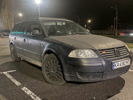 Черный Фольксваген Пассат, объемом двигателя 1.9 л и пробегом 492 тыс. км за 3600 $, фото 1 на Automoto.ua