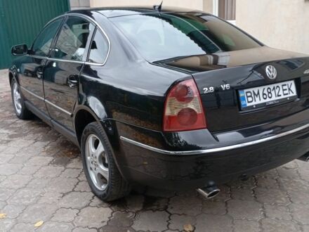 Фольксваген Пассат 2002 в Ахтырке на Automoto.ua Черный Фольксваген Пассат, объемом двигателя 2.8 л и пробегом 332 тыс. км за 3950 $, фото 1 на Automoto.ua