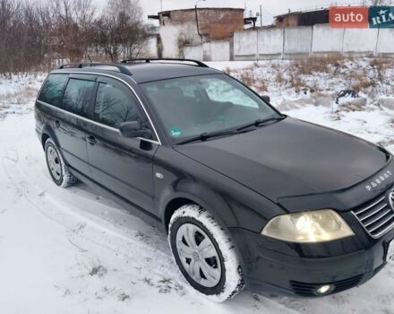 Черный Фольксваген Пассат, объемом двигателя 2 л и пробегом 286 тыс. км за 4800 $, фото 1 на Automoto.ua