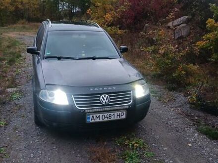 Черный Фольксваген Пассат, объемом двигателя 1.9 л и пробегом 414 тыс. км за 4700 $, фото 1 на Automoto.ua