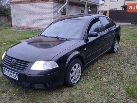 Черный Фольксваген Пассат, объемом двигателя 2 л и пробегом 313 тыс. км за 3800 $, фото 1 на Automoto.ua