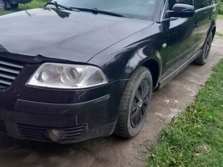 Черный Фольксваген Пассат, объемом двигателя 1.9 л и пробегом 480 тыс. км за 3800 $, фото 1 на Automoto.ua